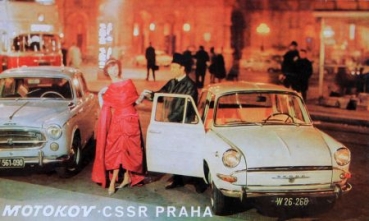 Skoda 1000 MB DeLuxe Modelprogram 1965 Carbrochure (2985)